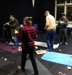 Poetry improv at Omnibus Theatre, 2025